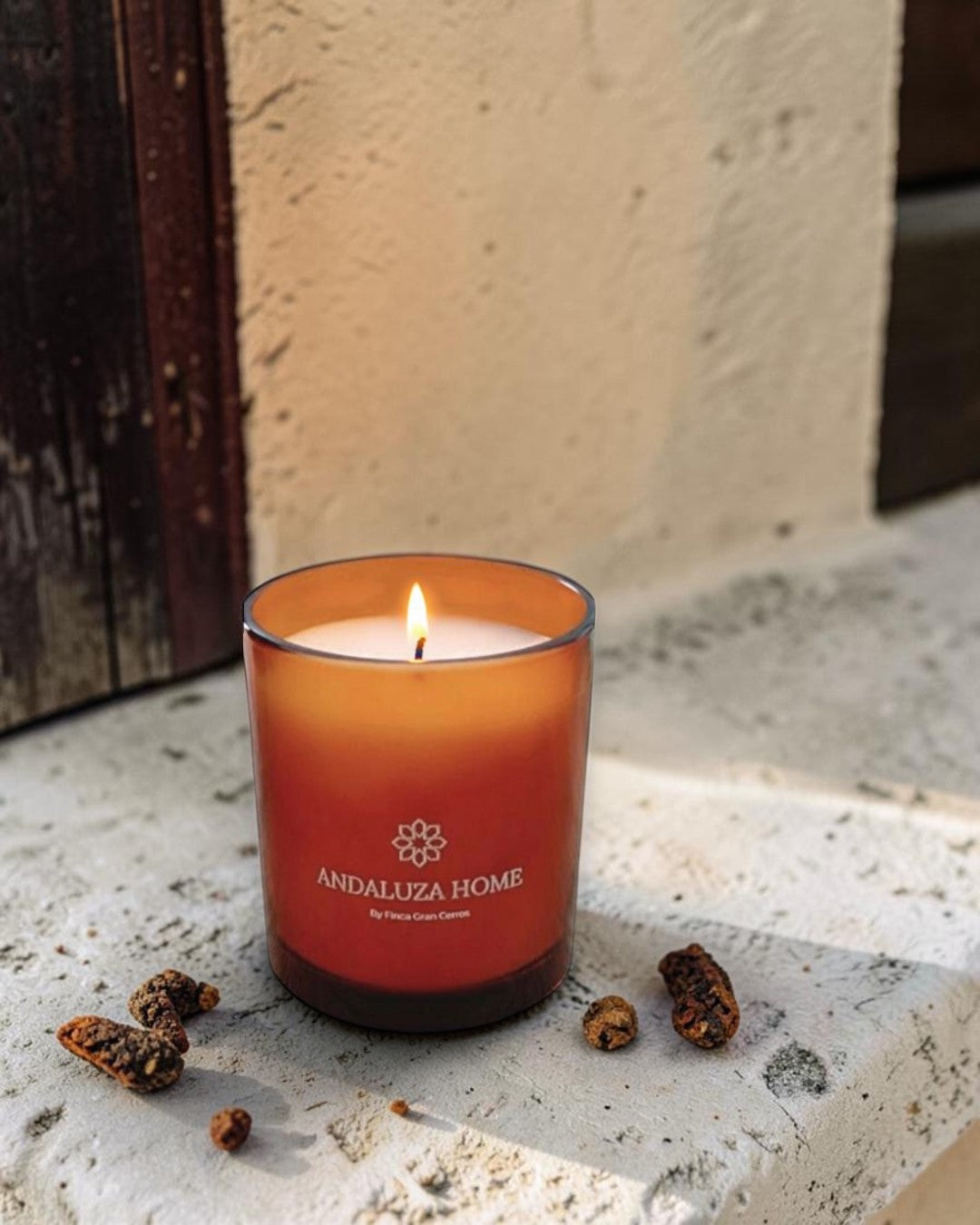 Frankincense & Myrrh fragrance scented candle - 220g Andaluza Home