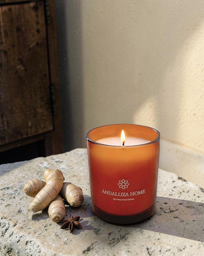Warm Gingerbread fragrance scented candle - Andaluza Home