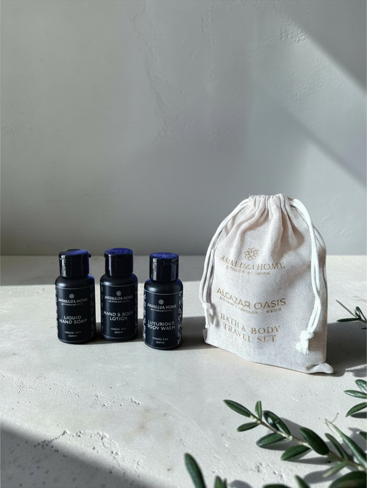Alcazar Oasis Bath & Body Travel Set
