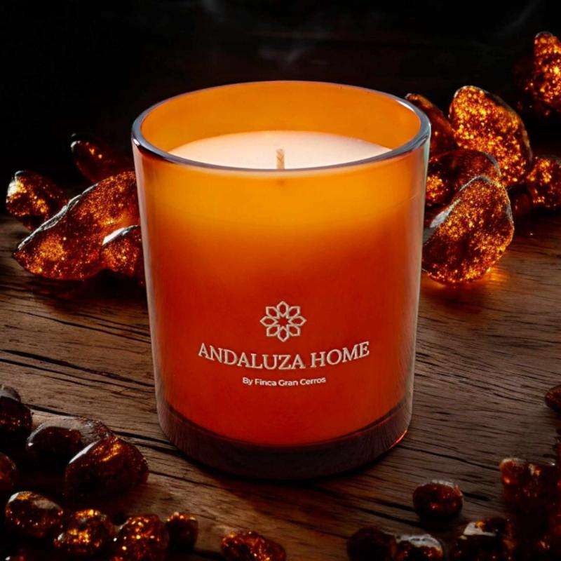 Amber Oud Candle - Andaluza Home