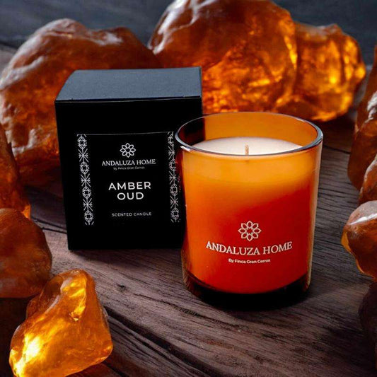 Amber Oud Candle - Andaluza Home
