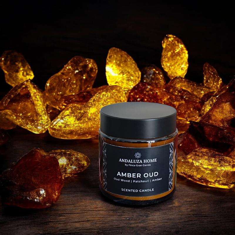 Amber Oud Candle - Andaluza Home