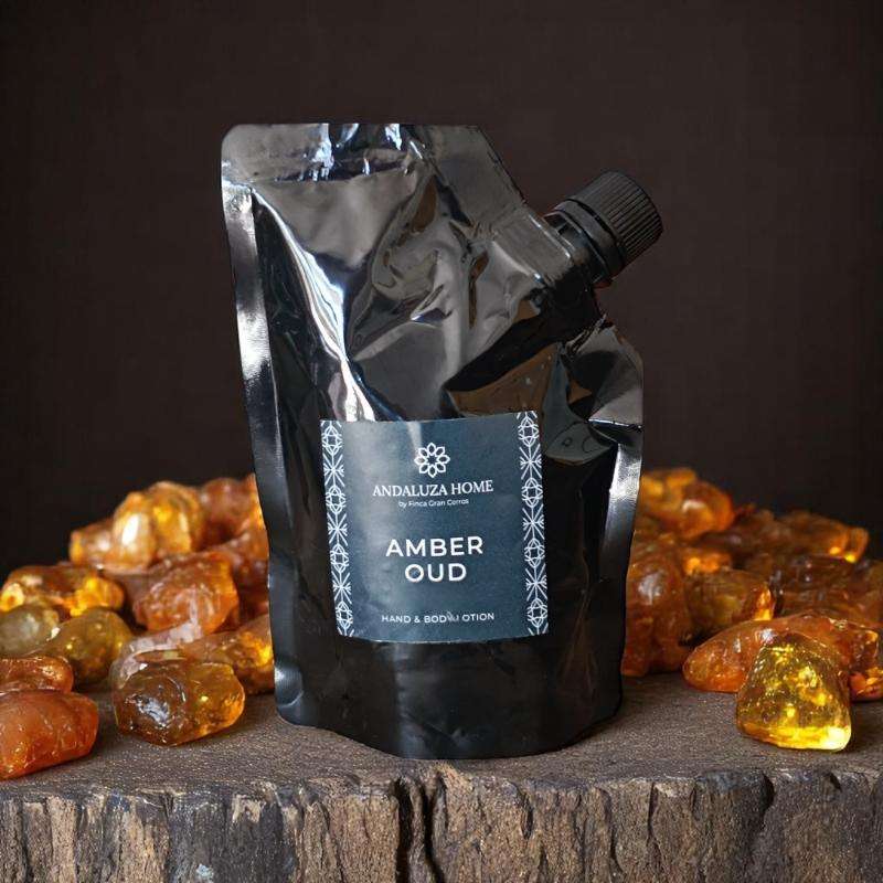 Amber Oud Hand & Body Lotion Refill - Andaluza Home