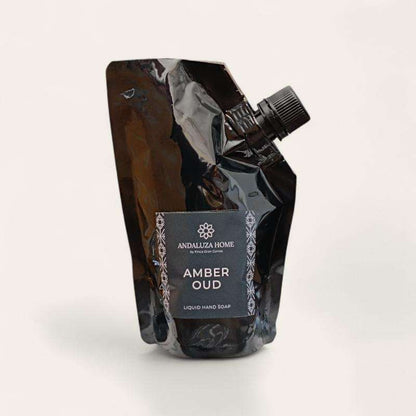 Amber Oud Liquid Hand Soap Refill - Andaluza Home