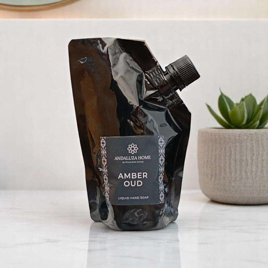 Amber Oud Liquid Hand Soap Refill - Andaluza Home