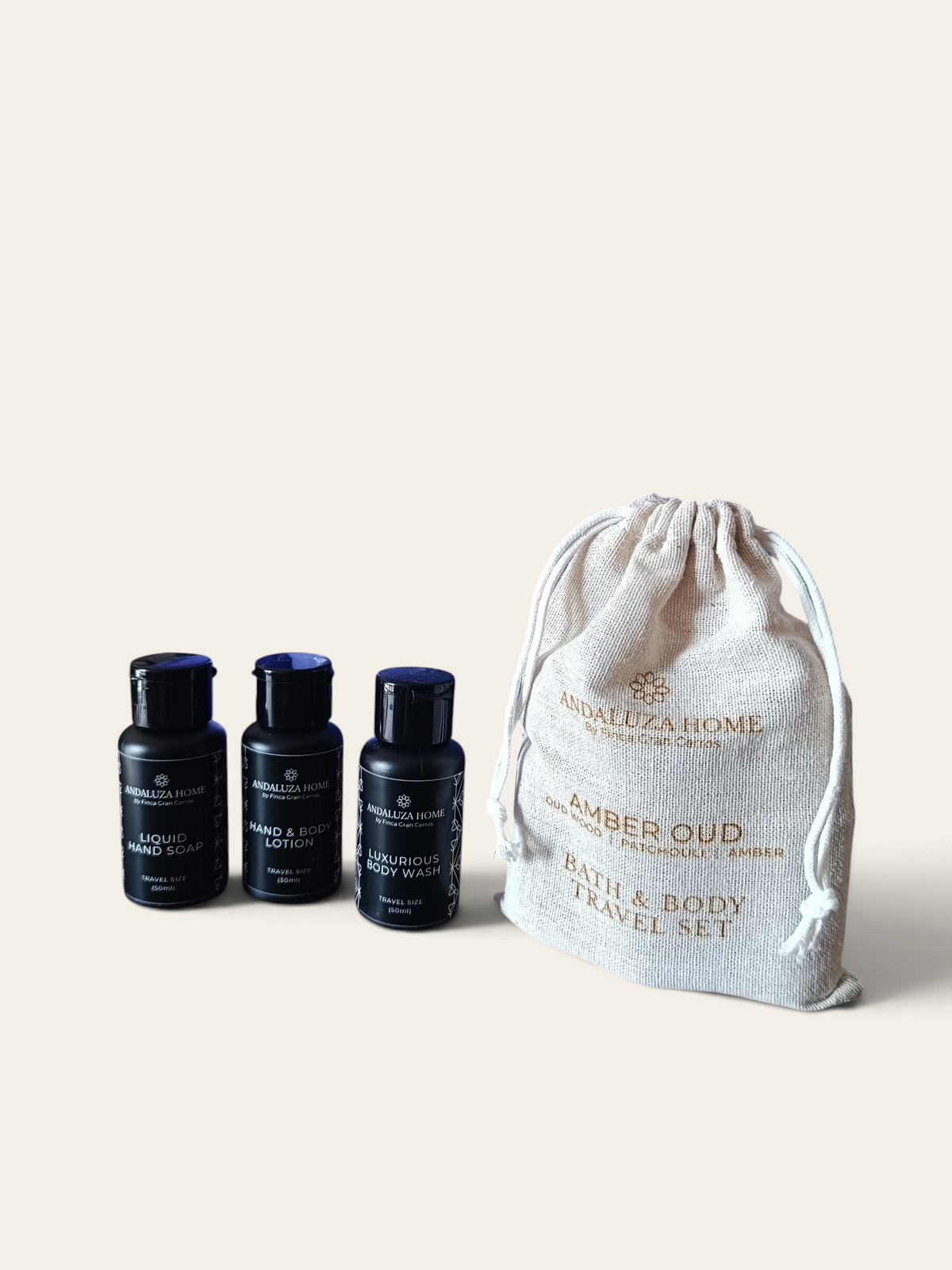 Amber Oud Bath & Body Travel Set