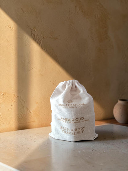 Amber Oud Bath & Body Travel Set