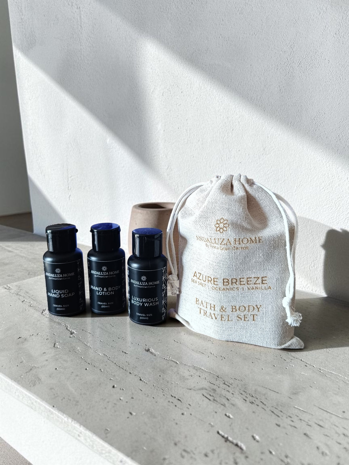 Azure Breeze Bath & Body Travel Set