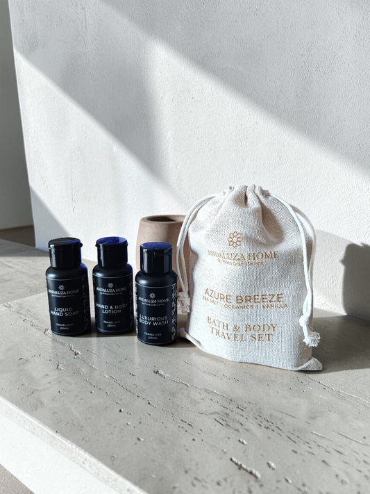 Azure Breeze Bath & Body Travel Set