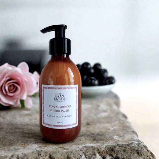 Blackcurrant & Tuberose Hand & Body Lotion - Finca Gran Cerros