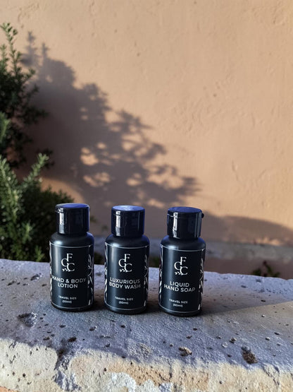 Blackcurrant & Tuberose Bath & Body Travel Set