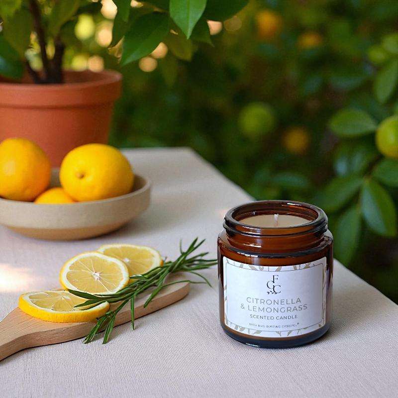 Citronella & Lemongrass Candle - Finca Gran Cerros