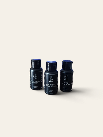 Blackcurrant & Tuberose Bath & Body Travel Set