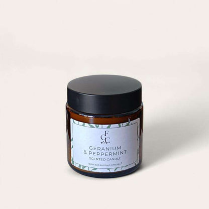 Geranium & Peppermint Candle - Finca Gran Cerros