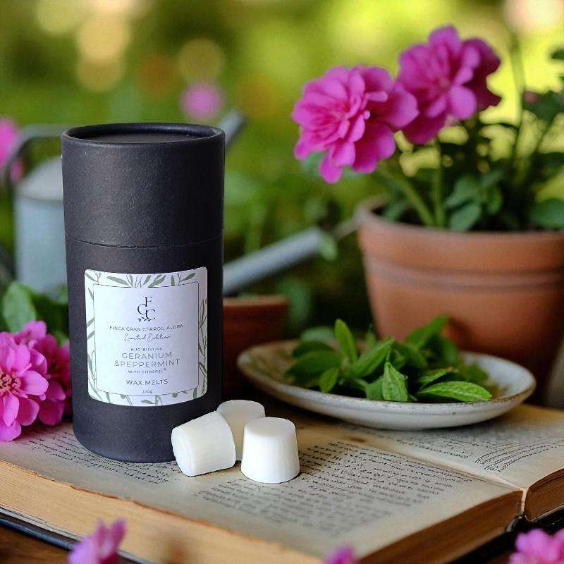 Geranium & Peppermint Wax Melts - Finca Gran Cerros