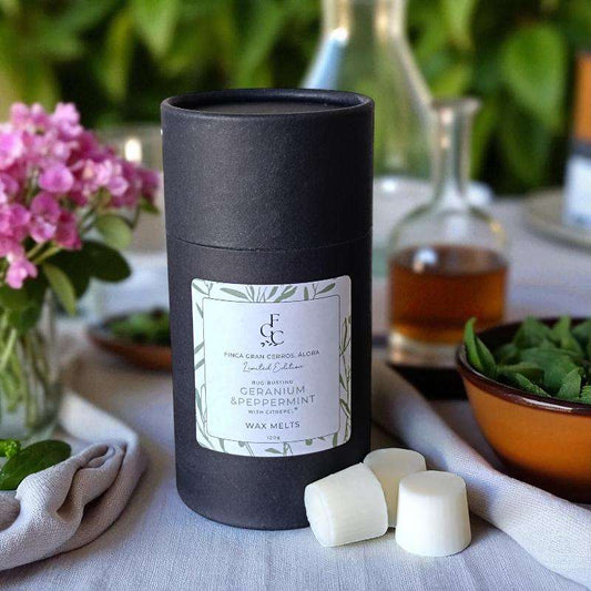 Geranium & Peppermint Wax Melts - Finca Gran Cerros