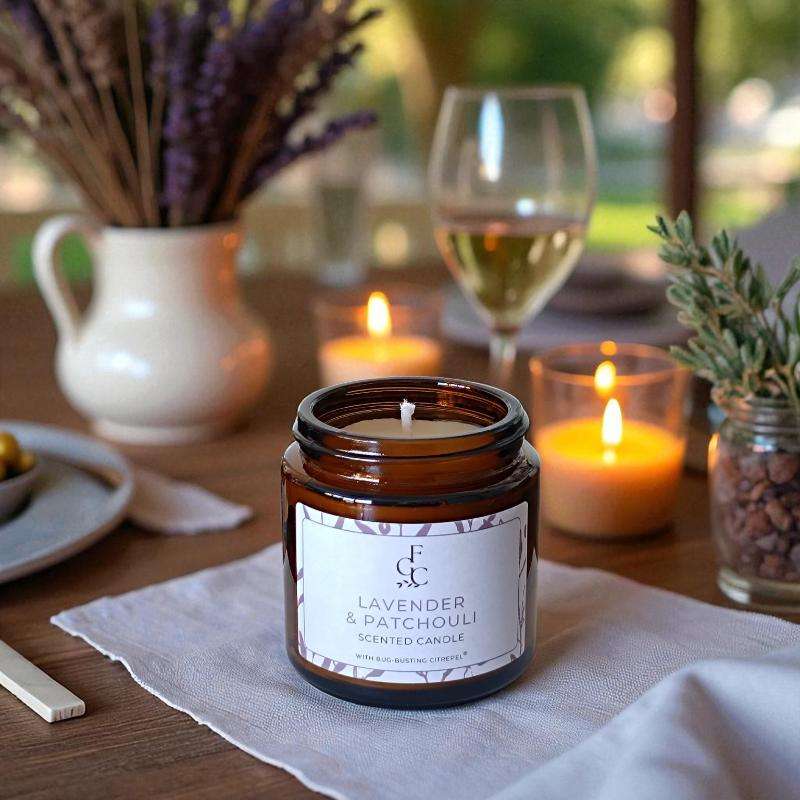 Lavender & Patchouli Candle - Finca Gran Cerros