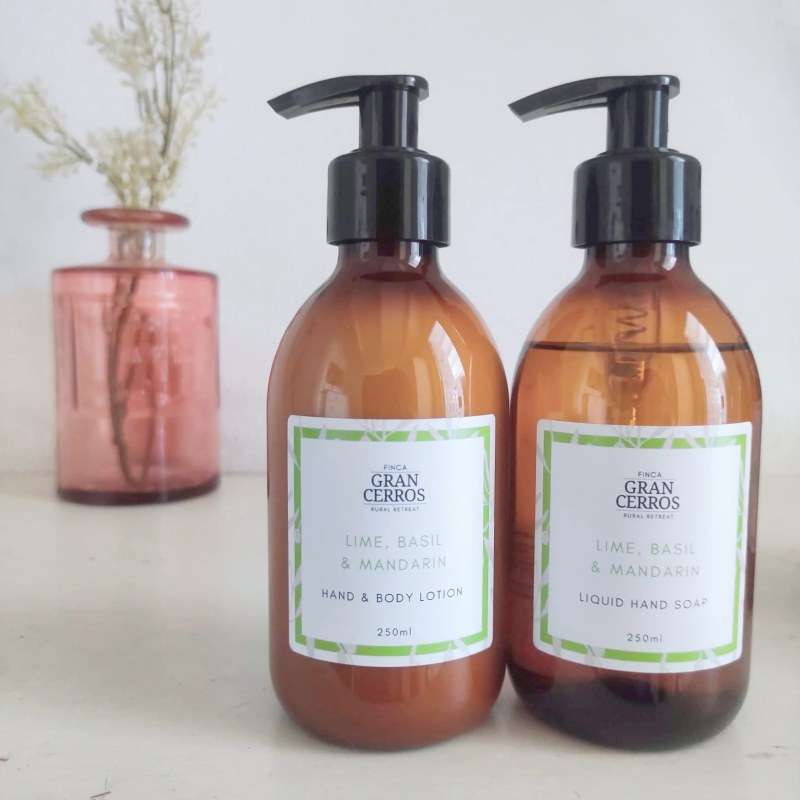 Lime, Basil & Mandarin Hand & Body Lotion - Finca Gran Cerros
