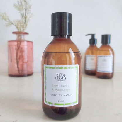 Lime, Basil & Mandarin Body Wash - Finca Gran Cerros