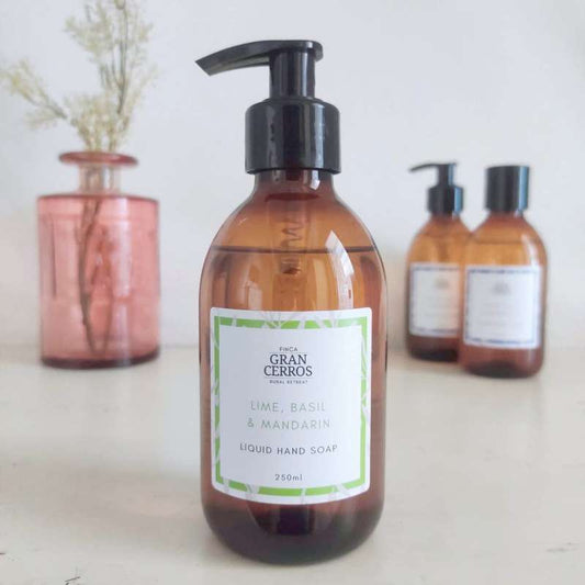 Lime, Basil & Mandarin Liquid Hand Soap - Finca Gran Cerros