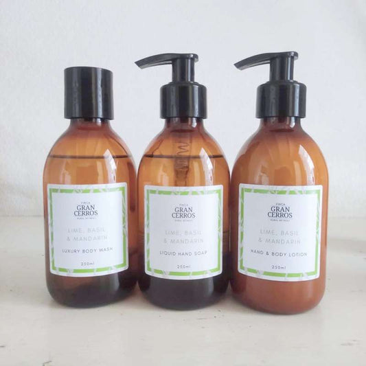 Lime, Basil & Mandarin Body Wash - Finca Gran Cerros