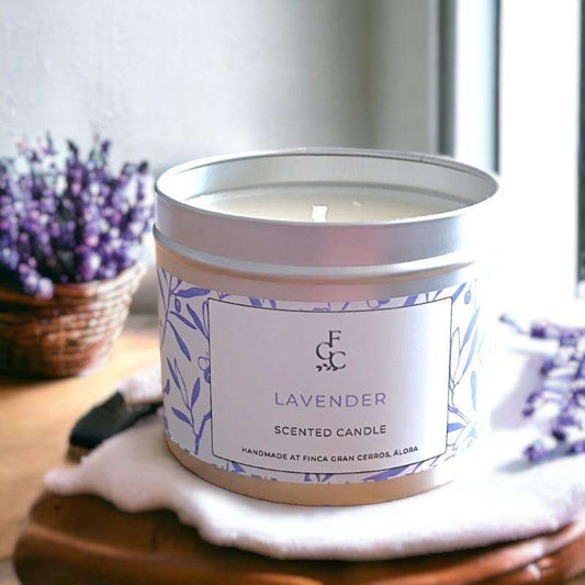 Lavender Candle - Finca Gran Cerros