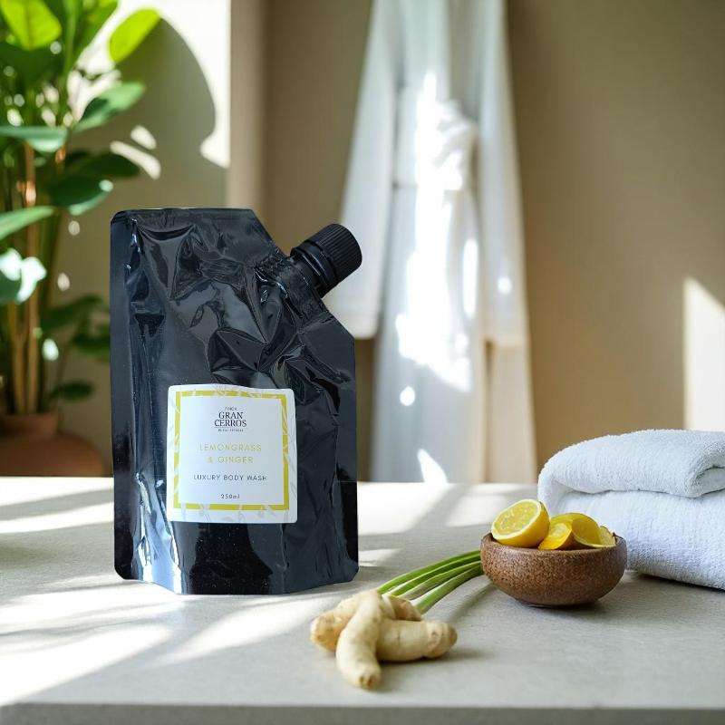 Lemongrass & Ginger Body Wash Refill - Finca Gran Cerros