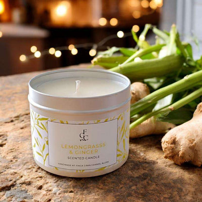 Lemongrass & Ginger Candle - Finca Gran Cerros