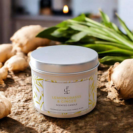 Lemongrass & Ginger Candle - Finca Gran Cerros