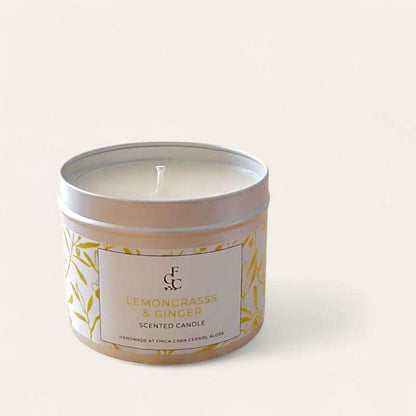 Lemongrass & Ginger Candle - Finca Gran Cerros