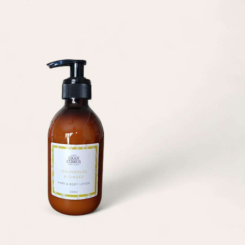 Lemongrass & Ginger Hand & Body Lotion - Finca Gran Cerros