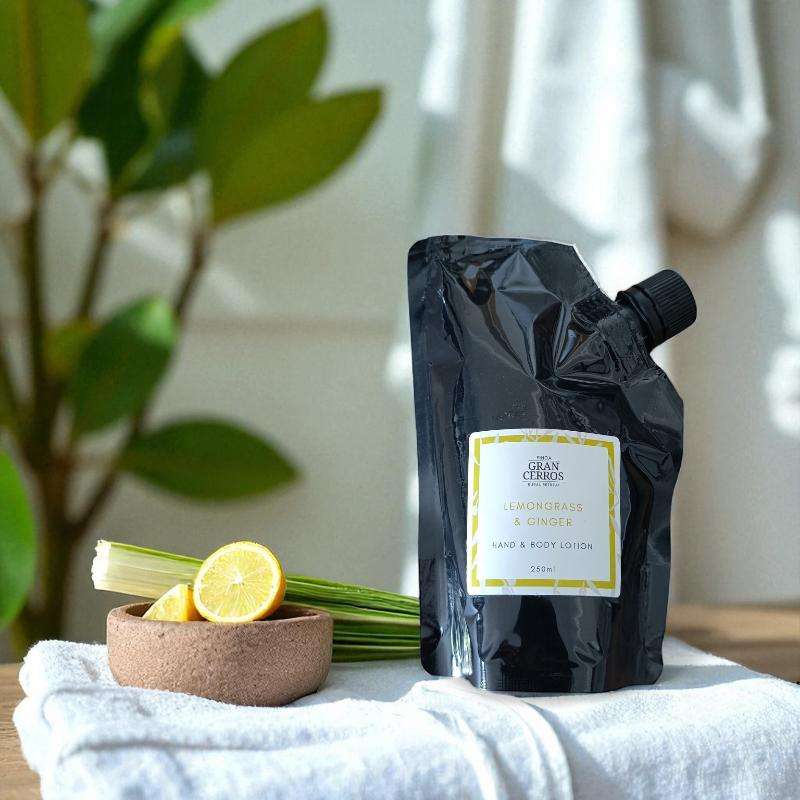 Lemongrass & Ginger Hand & Body Lotion Refill - Finca Gran Cerros