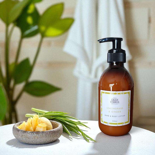 Lemongrass & Ginger Hand & Body Lotion - Finca Gran Cerros