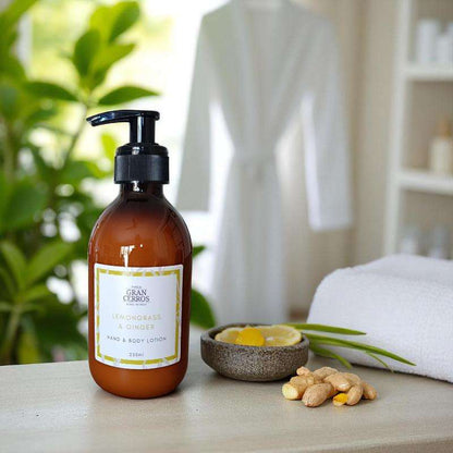 Lemongrass & Ginger Hand & Body Lotion - Finca Gran Cerros