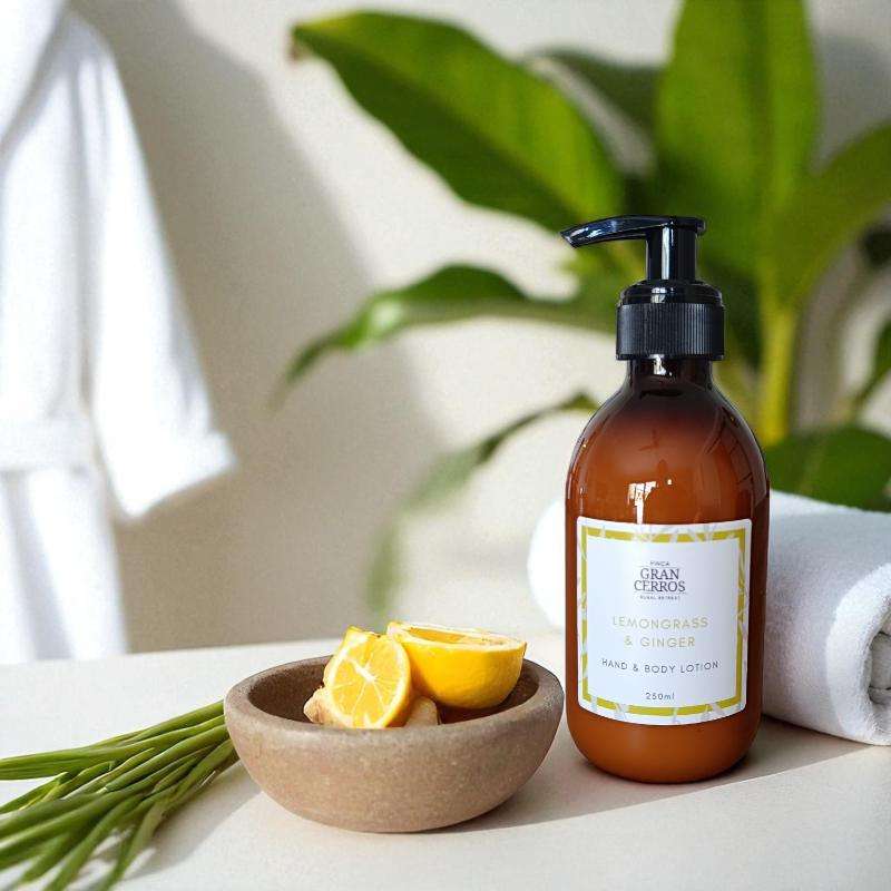 Lemongrass & Ginger Hand & Body Lotion - Finca Gran Cerros