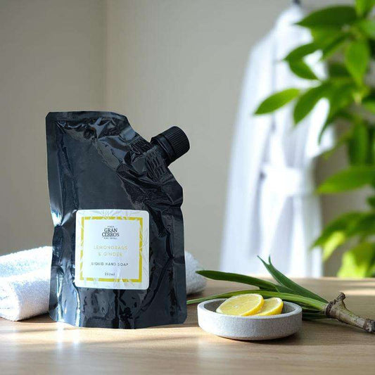 Lemongrass & Ginger Liquid Hand Soap Refill - Finca Gran Cerros