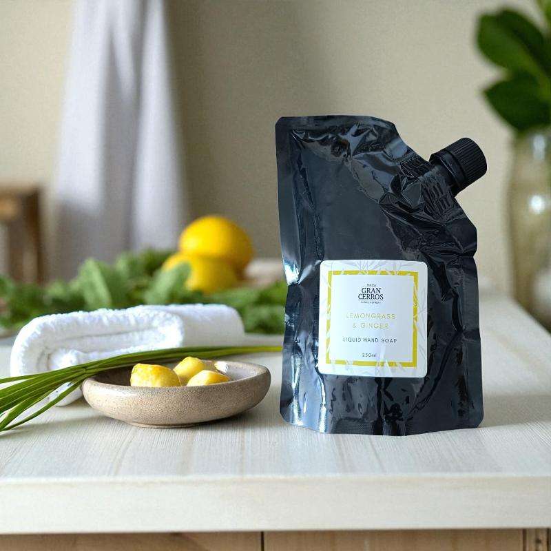Lemongrass & Ginger Liquid Hand Soap Refill - Finca Gran Cerros