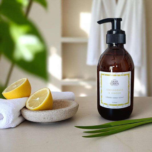 Lemongrass & Ginger Liquid Hand Soap - Finca Gran Cerros