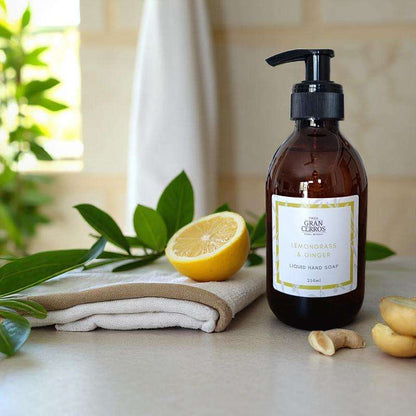 Lemongrass & Ginger Liquid Hand Soap - Finca Gran Cerros
