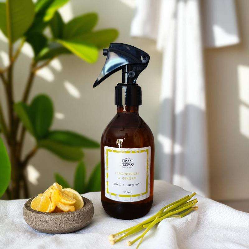 Lemongrass & Ginger Room & Linen Mist - Finca Gran Cerros