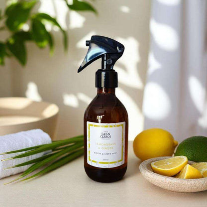 Lemongrass & Ginger Room & Linen Mist - Finca Gran Cerros