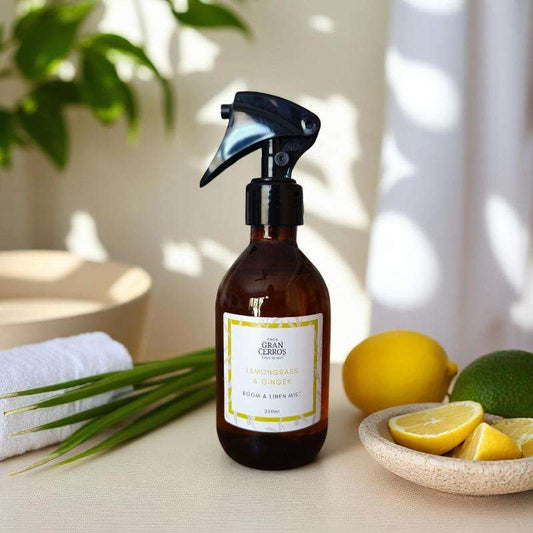 Lemongrass & Ginger Room & Linen Mist - Finca Gran Cerros