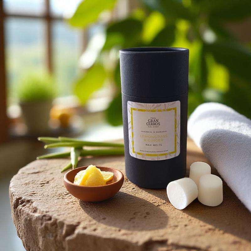Lemongrass & Ginger Wax Melts - Finca Gran Cerros