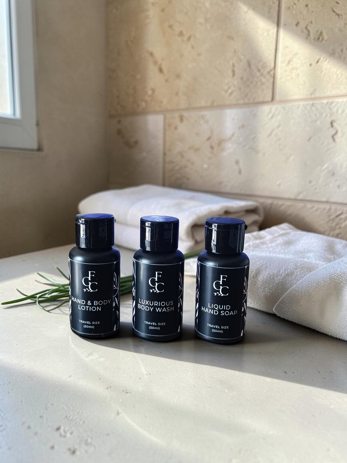 Lemongrass & Ginger Bath & Body Travel Set