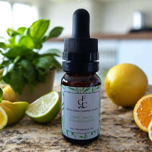 Lime, Basil & Mandarin Fragrance Oil - Finca Gran Cerros