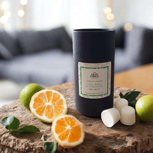 Lime, Basil & Mandarin Wax Melts - Finca Gran Cerros