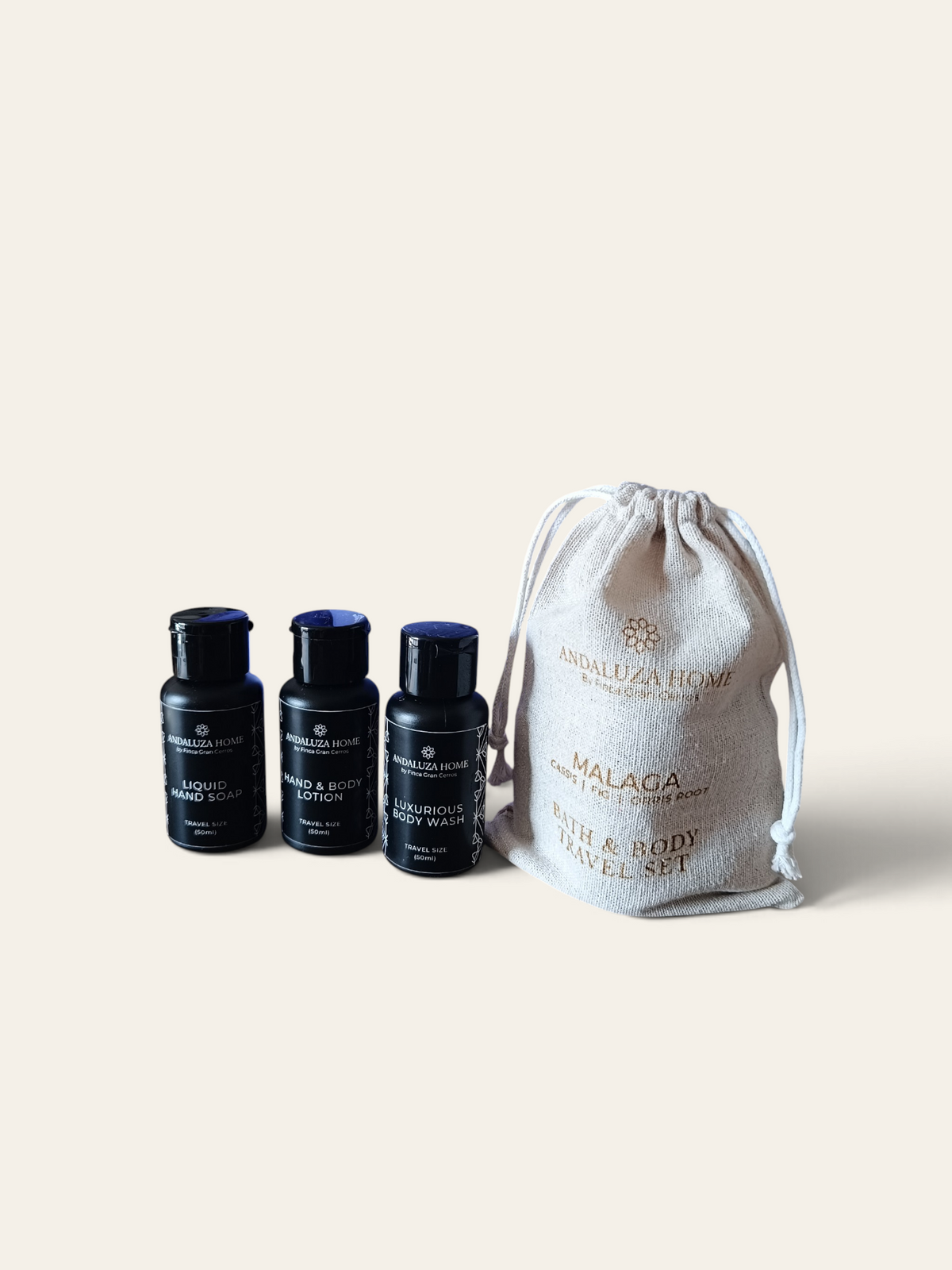 Malaga Bath & Body Travel Set