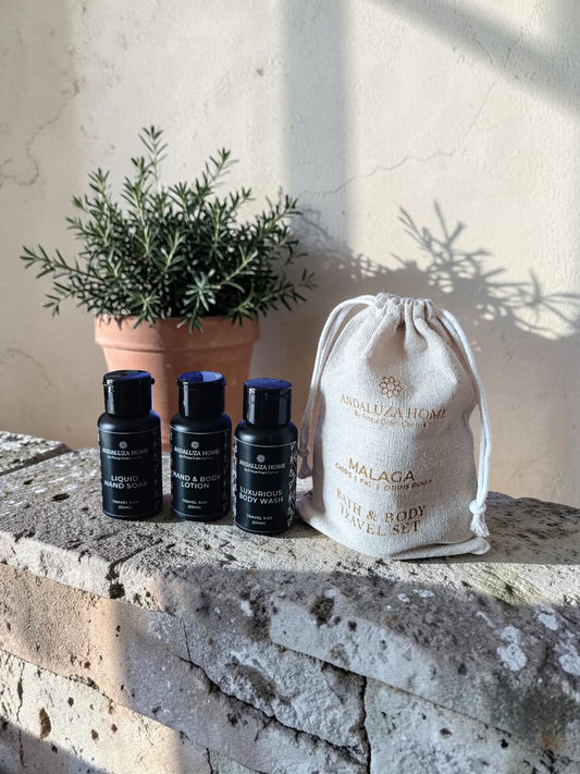 Malaga Bath & Body Travel Set