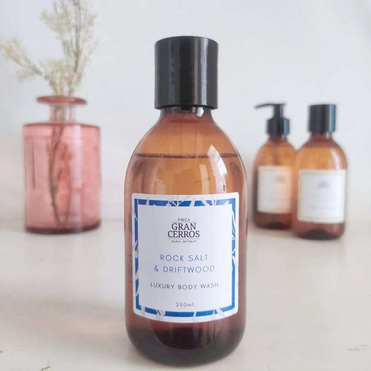 Rock Salt & Driftwood Body Wash - Finca Gran Cerros