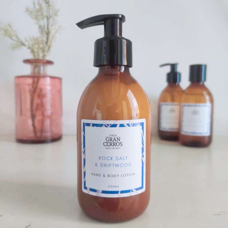 Rock Salt & Driftwood Hand & Body Lotion - Finca Gran Cerros